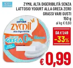 Famila Market Zymil alta digeribilità senza lattosio yogurt alla greca zero grassi offerta