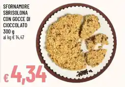 Famila Sfornamore sbrisolona con gocce di cioccolato offerta