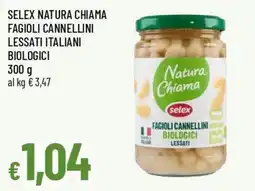 Famila Selex Natura Chiama Fagioli Cannellini Lessati Italiani Biologici offerta