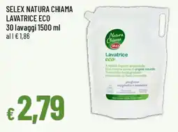 Famila Selex Natura Chiama lavatrice eco offerta
