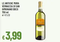 Famila Le antiche mura vernaccia di san gimignano docg offerta