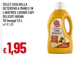 Famila Selex detergente capi delicati argan offerta