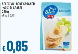 Famila Selex Vivi Bene Cracker offerta