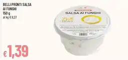 Famila Belli pronti salsa ai funghi offerta