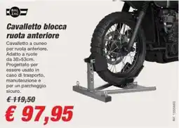 Bep's Cavalletto blocca ruota anteriore Balzac offerta