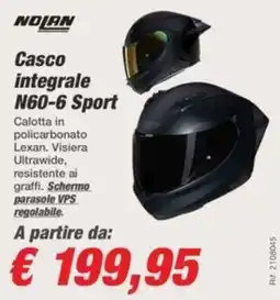 Bep's Casco integrale Nolan N60-6 Sport offerta