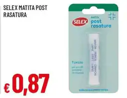 Famila Selex matita post rasatura offerta