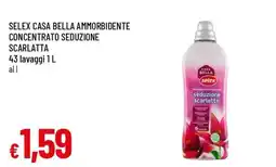 Famila Selex casa bella ammorbidente concentrato seduzione scarlatta offerta