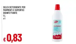 Famila Selex detergente per pavimenti e superfici disinfettante offerta