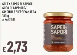 Famila Saper di Sapori Sugo di Cinghiale offerta