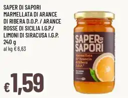 Famila Saper di sapori marmellata di arance di ribera d.o.p. offerta
