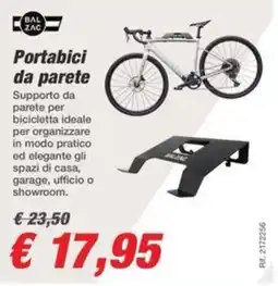 Bep's Portabici da parete Balzac offerta