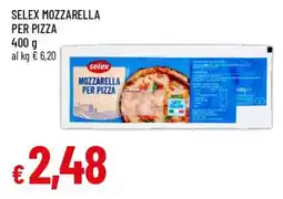 Famila Selex mozzarella per pizza offerta