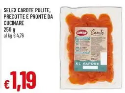 Famila Selex carote pulite offerta