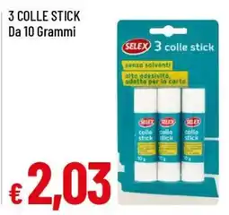 Famila SELEX colle stick offerta