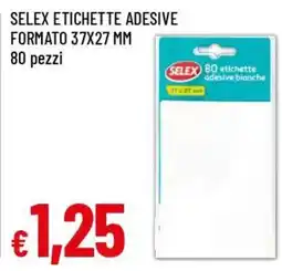 Famila Etichette adesive Selex offerta