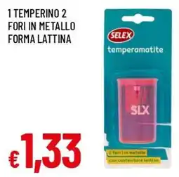 Famila Temperamatite Selex offerta