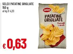 Famila Selex patatine grigliate offerta