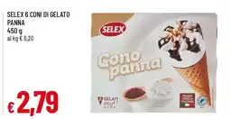 Famila Selex cono panna offerta