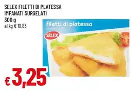 Famila Filetti di platessa Selex offerta
