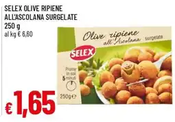 Famila Selex olive ripiene all'ascolana offerta