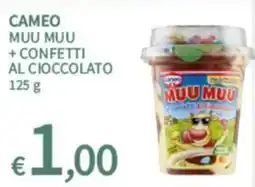 SpeSì Cameo muu muu + confetti al cioccolato offerta