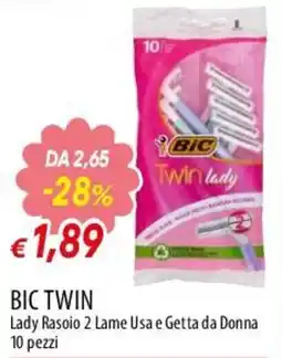 Famila Superstore BIC TWIN Lady Rasoio 2 Lame offerta