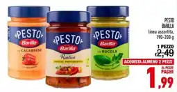 Spesa Facile Conad Pesto Barilla offerta