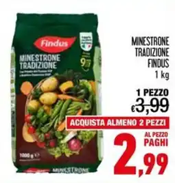Spesa Facile Conad Minestrone tradizione Findus offerta
