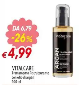 Famila Superstore Vitalcare Trattamento Ristrutturante con olio di argan offerta