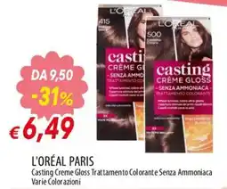 Famila Superstore L'ORÉAL PARIS Casting Creme Gloss Trattamento Colorante Senza Ammoniaca offerta