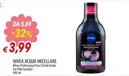 Famila Superstore Nivea acqua micellare bifase professional viso e occhi anche per pelli sensibili offerta