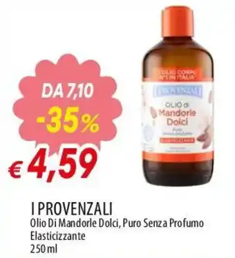 I Provenzali Olio Di Mandorle Dolci Puro Senza Profumo Elasticizzante
