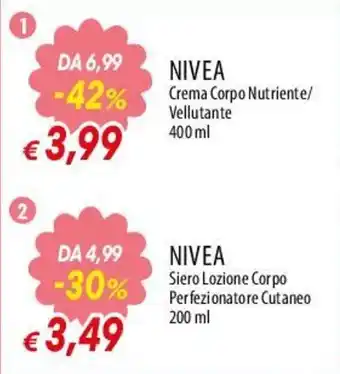 NIVEA Crema Corpo Nutriente/Vellutante