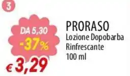 Famila Superstore Proraso Lozione Dopobarba Rinfrescante offerta