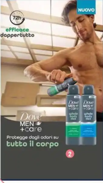 Dove Men +care whole body deodorant