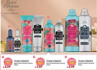 Tesori d'Oriente Bagno Crema Aromatico Assortito