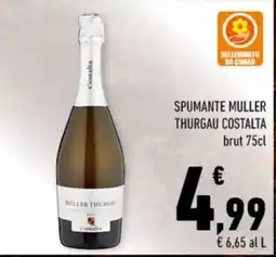 Conad Spumante muller thurgau costalta offerta