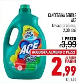 Spesa Facile Conad CanDEGGINA GENTILE ACE offerta