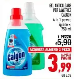 Spesa Facile Conad Gel anticalcare per lavatrice Calgon offerta