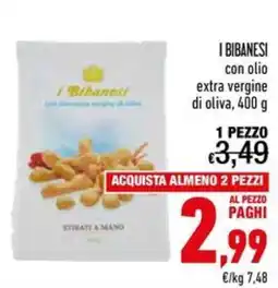 Spesa Facile Conad I Bibanesi con olio extra vergine di oliva offerta