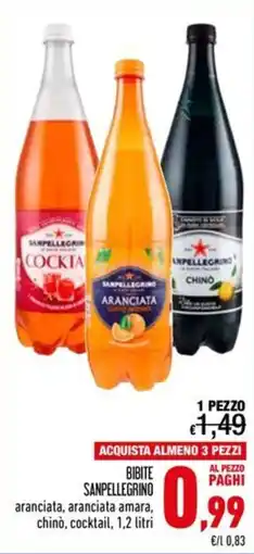 Spesa Facile Conad Bibite Sanpellegrino offerta