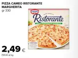 Tigre Amico Pizza Cameo Ristorante Margherita offerta
