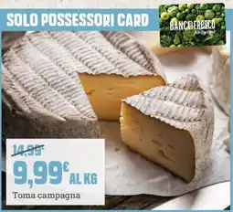Banco Fresco Toma campagna offerta