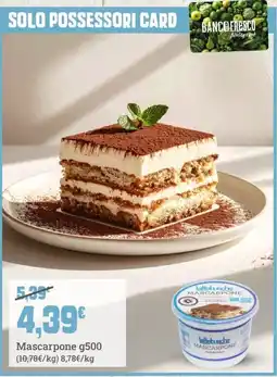 Banco Fresco Mascarpone Lattobusche offerta
