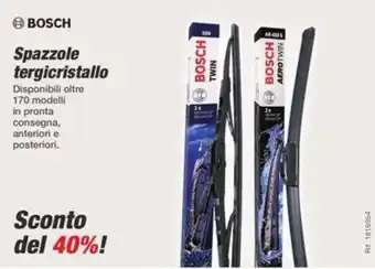 Spazzole tergicristallo Bosch