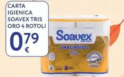 Le Mille Carta igienica Soavex Tris Oro offerta