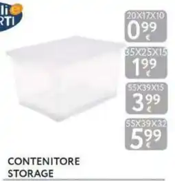 Le Mille Contenitore storage offerta