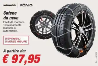 Catene da neve weissenfels KÖNIG