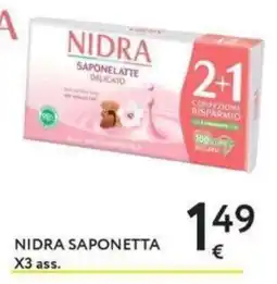 Le Mille Nidra saponetta delicato offerta